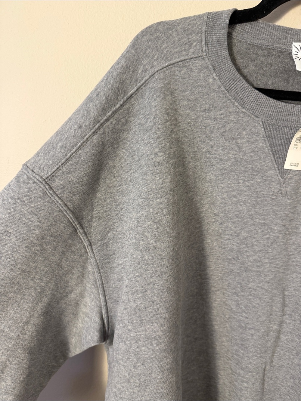 OFFLINE By Aerie Cloud Fleece Oversized Crewneck Sweatshirt in Gray Size L - Picture 8 of 14